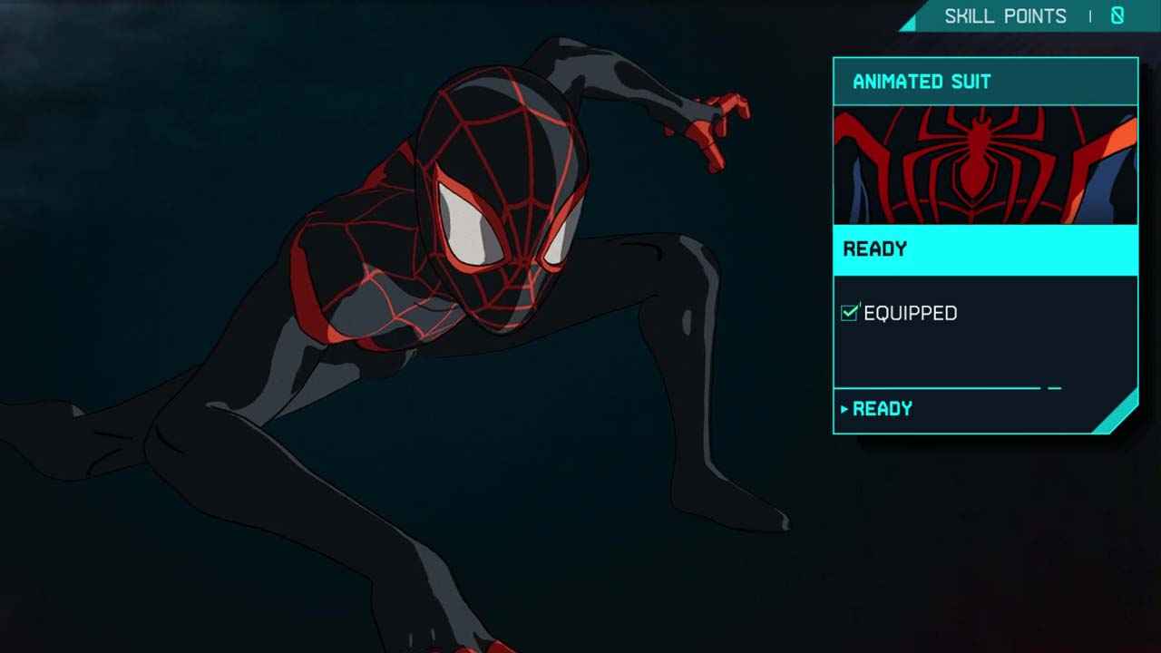 Marvel’s Spider-Man: Milesa Moralesa – How to Get Animated Suit