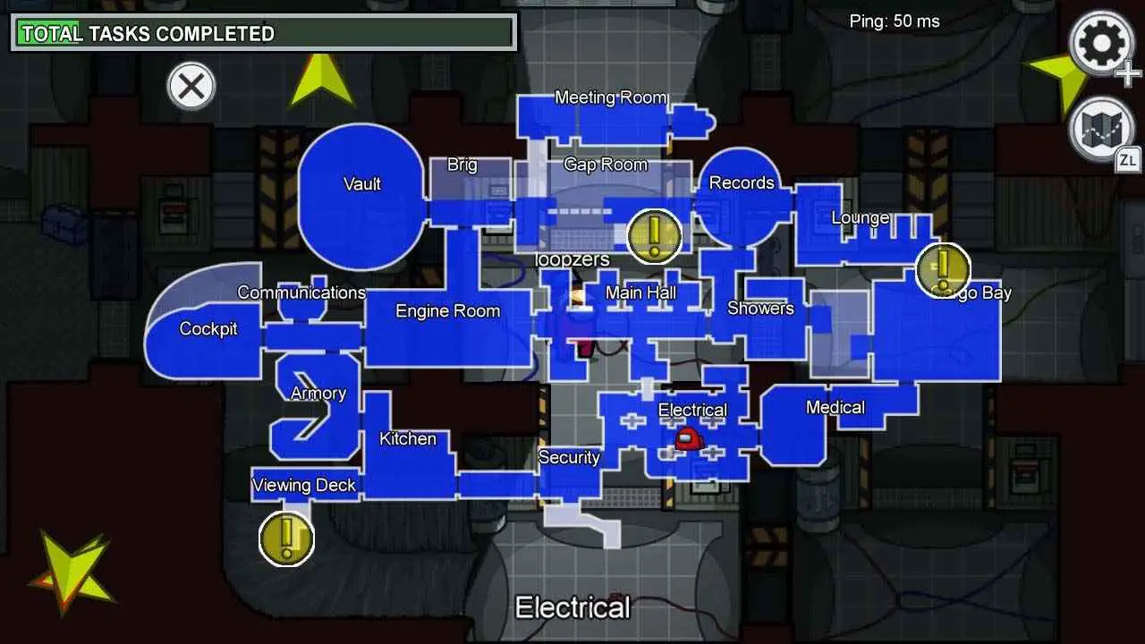 Among Us Airship Map