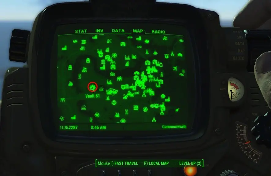 Fallout 4 Vaults Map