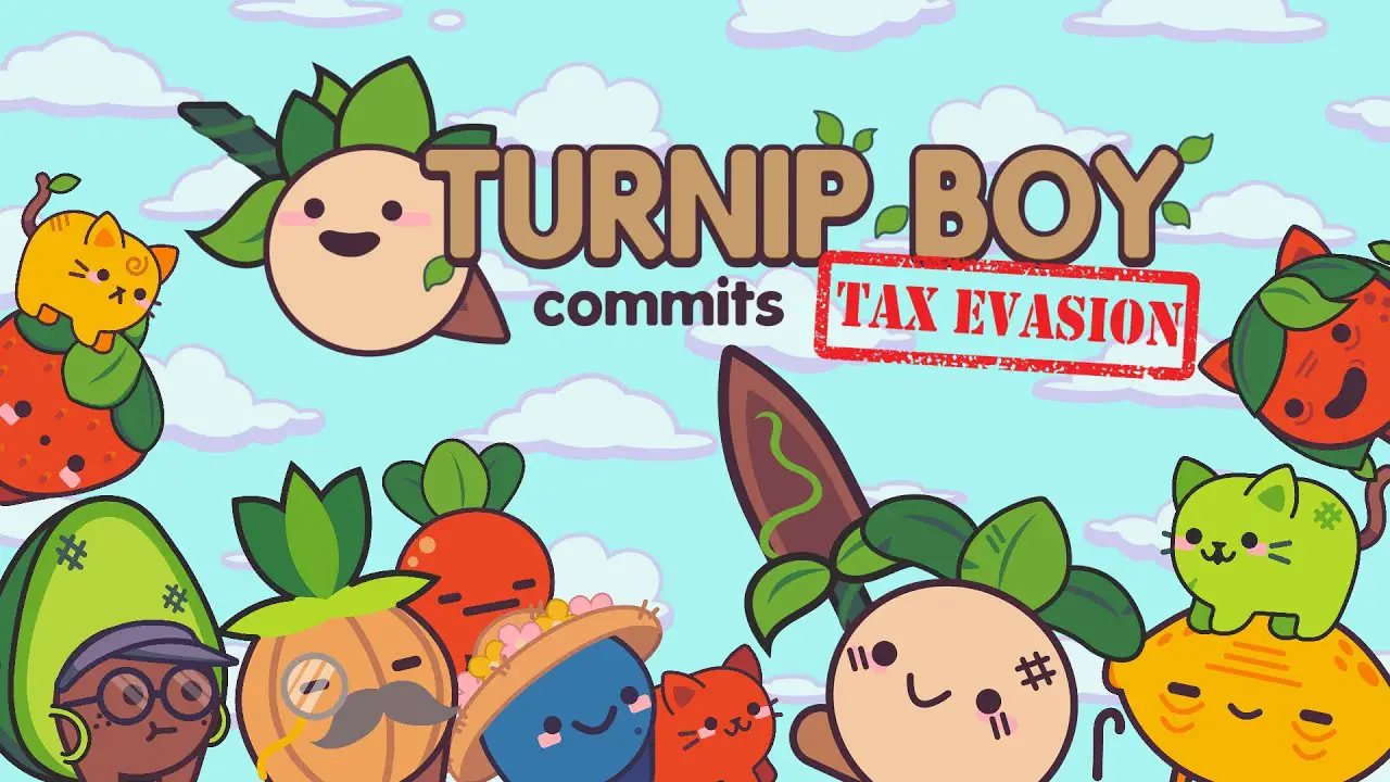 Turnip Boy comete evasión fiscal