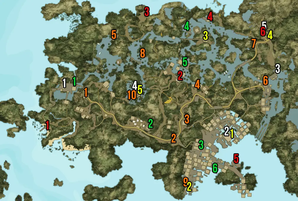 dead island riptide fast travel locations