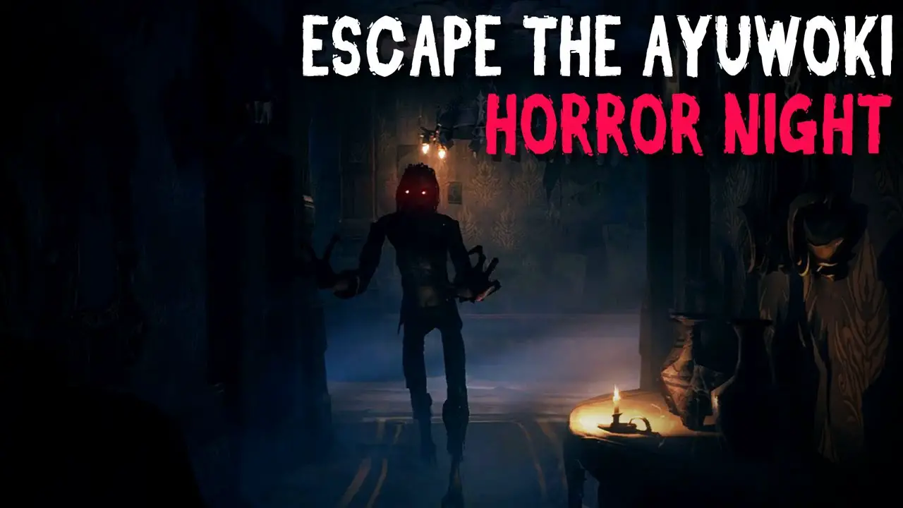 Entfliehen Sie dem Ayuwoki: Horror Night