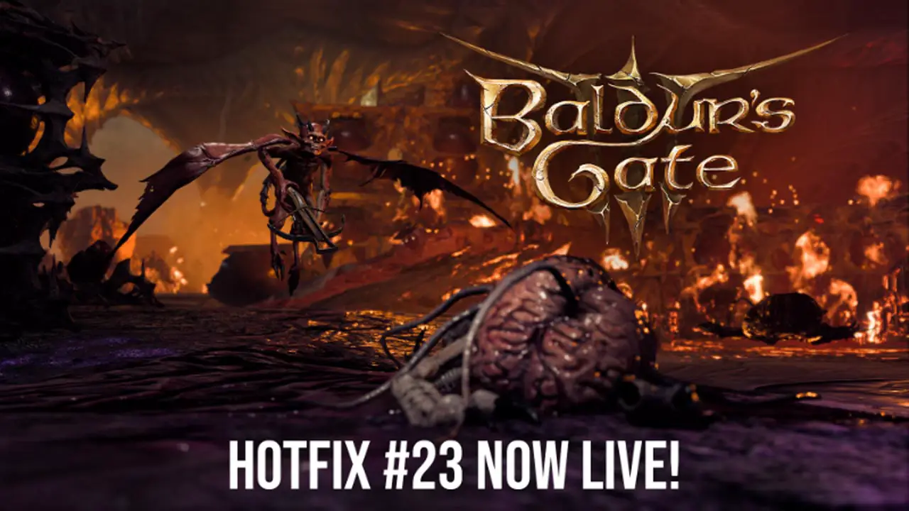 Baldur’s Gate 3 Update 4.1.1.1524131 (Hotfix #23) Patch Notes