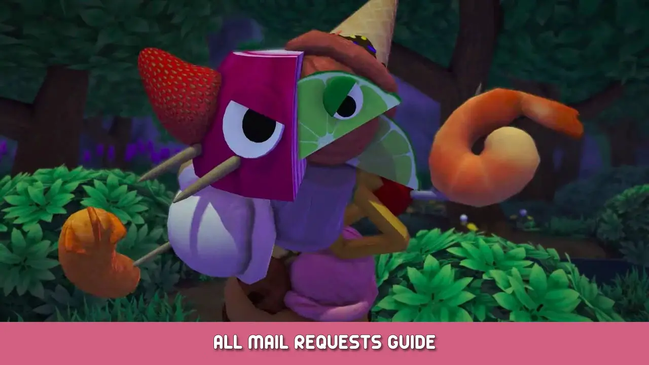 Bugsnax – All Mail Requests Guide