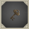 Kleine bronzen sleutel