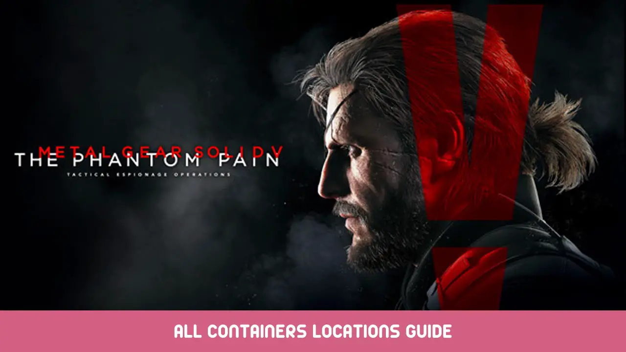 Metal Gear Solid V The Phantom Pain