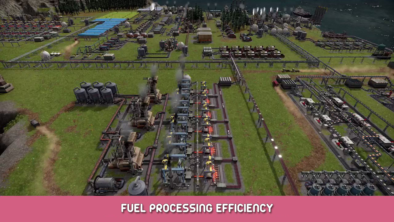 Captain of Industry – Fuel Processing Efficiency
