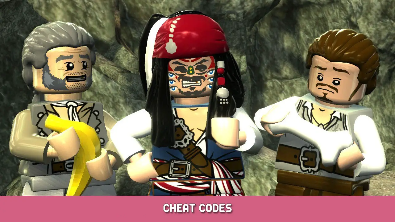 Lego Pirates of the Caribbean: The Video Game Cheat Codes