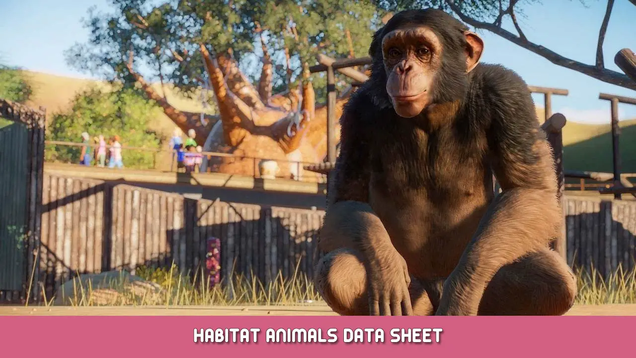 Planet Zoo – Habitat Animals Data Sheet