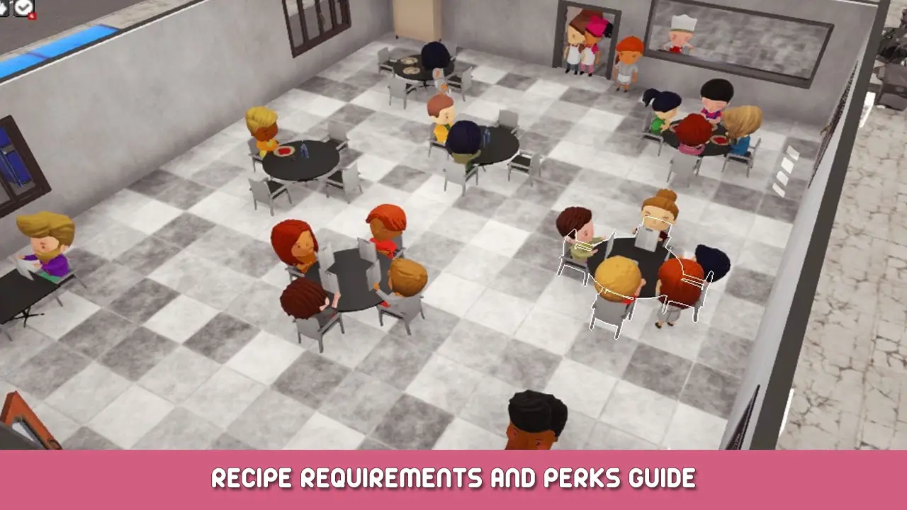 Chef Recipe Requirements and Perks Guide