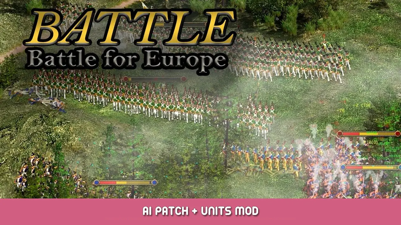 Cossacks II: Battle for Europe AI Patch + Units Mod