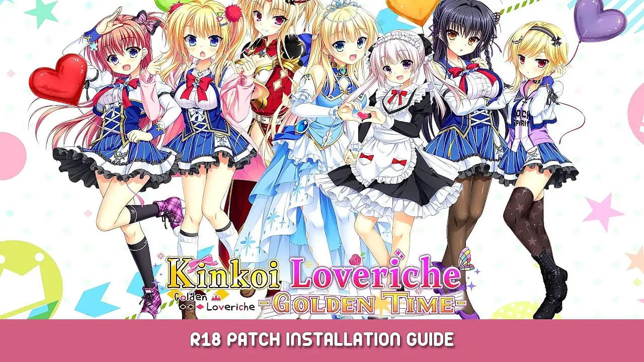 Kinkoi Golden Time R18 Patch Installation Guide