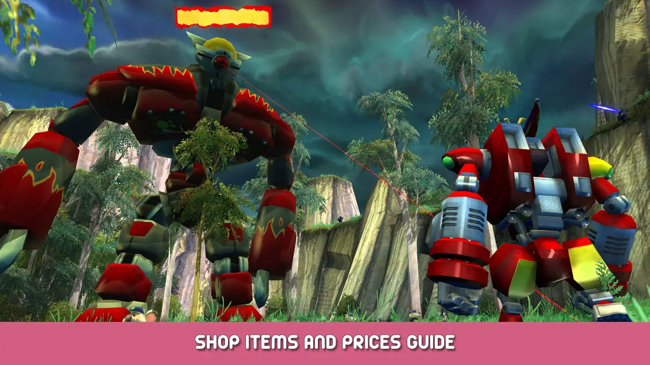 TY the Tasmanian Tiger 2 – Shop Items and Prices Guide