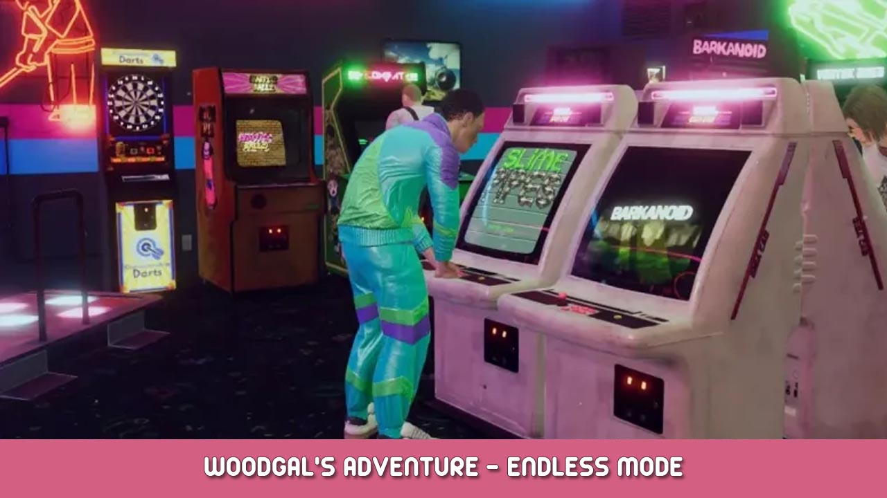 Arcade Paradise Woodgal’s Adventure – Endless mode