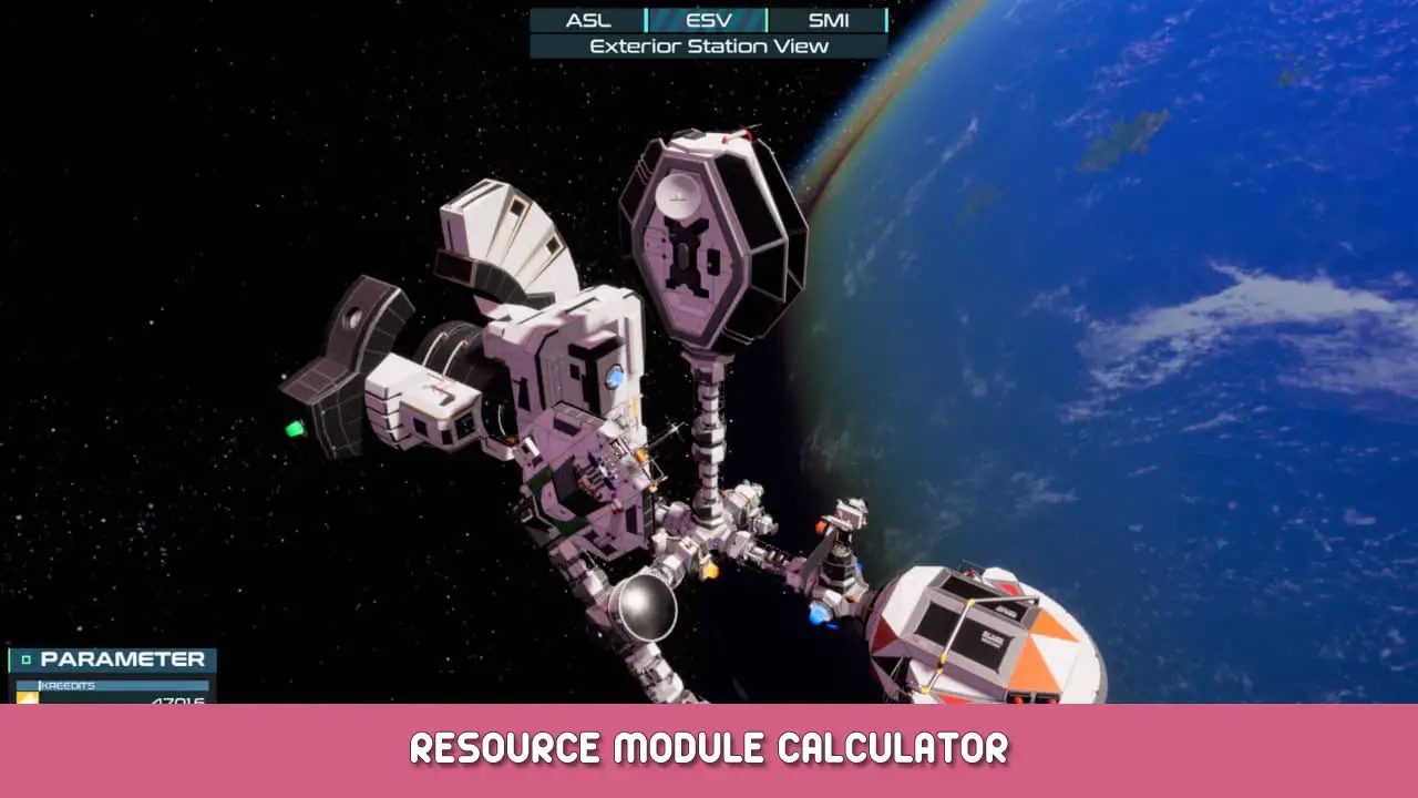 Orbit.Industries – Resource Module Calculator