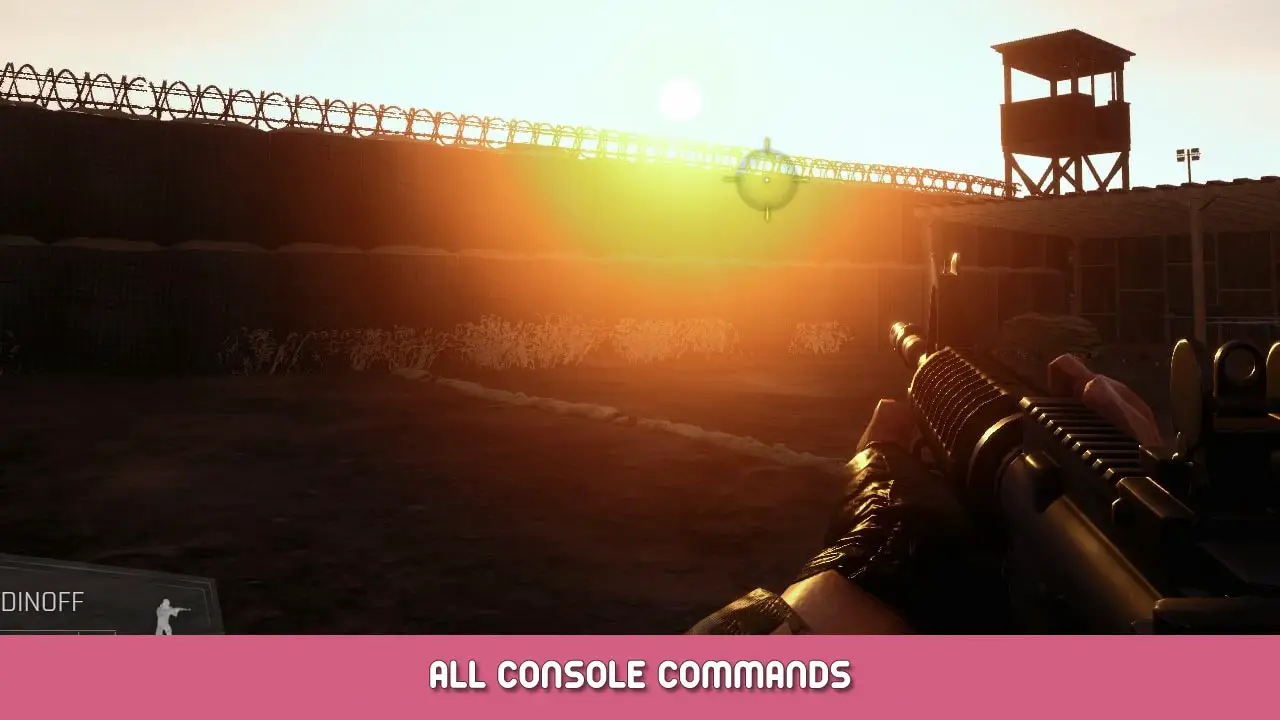 Task Force – All Console Commands