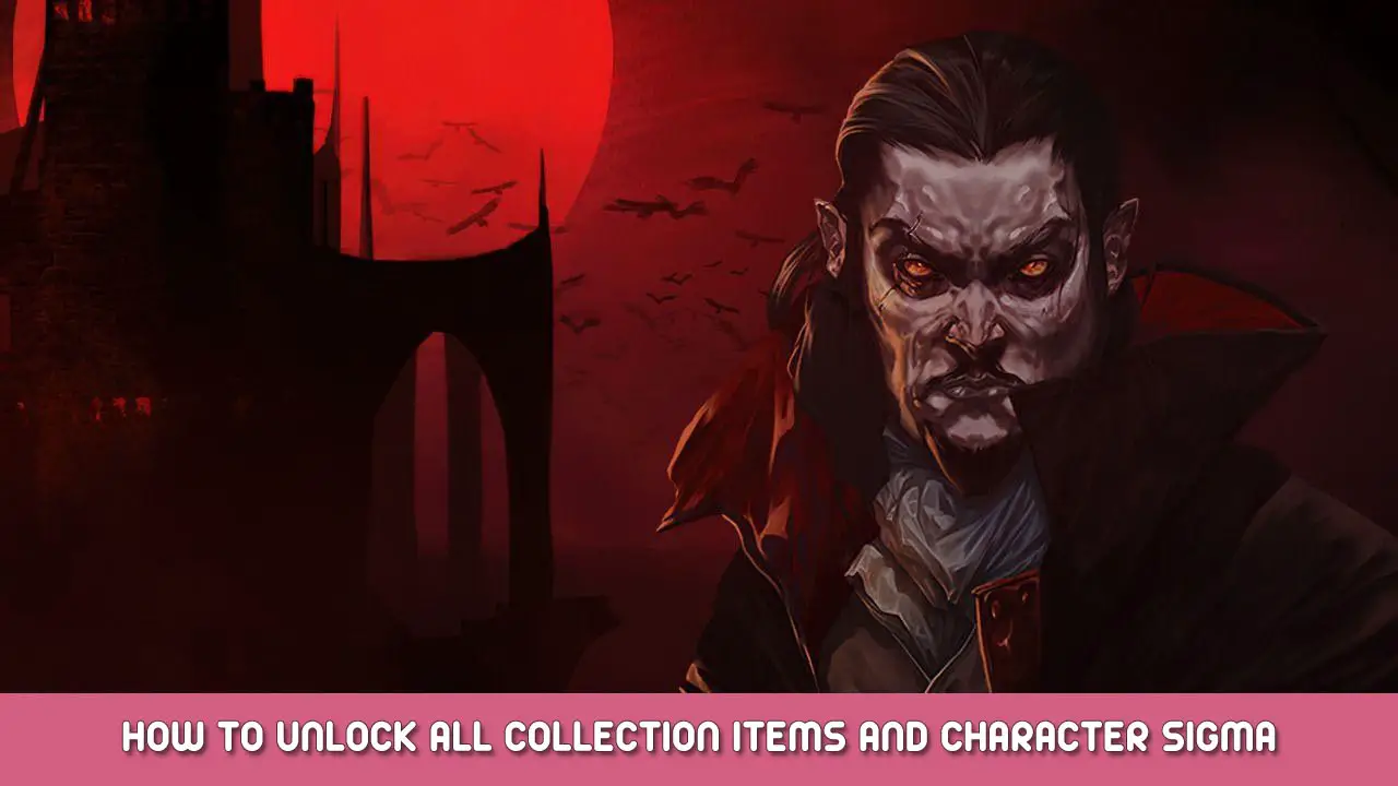 Vampire Survivors – How to Unlock All Collection Items and Character Sigma