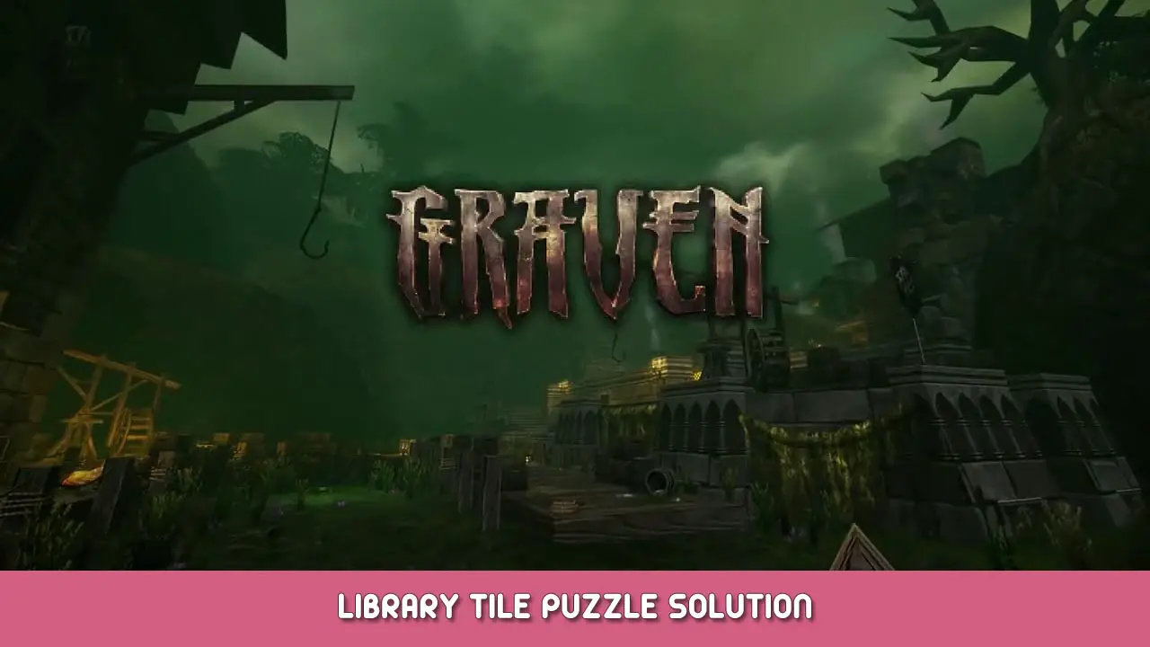 Graven – Library Tile Puzzle Solution