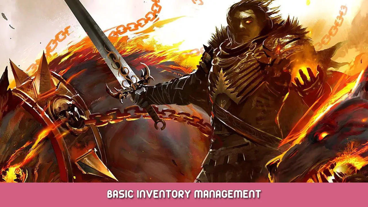 Guild Wars 2 – Basic Inventory Management