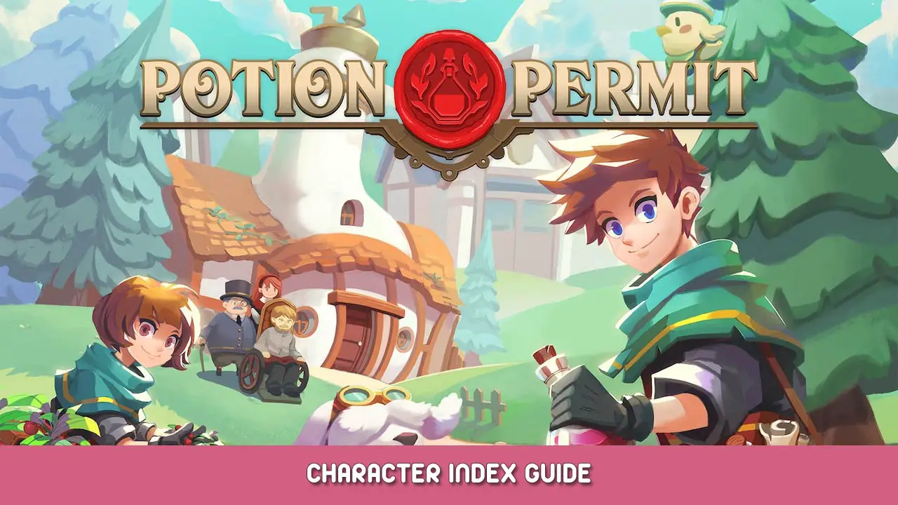 Potion Permit Character Index Guide