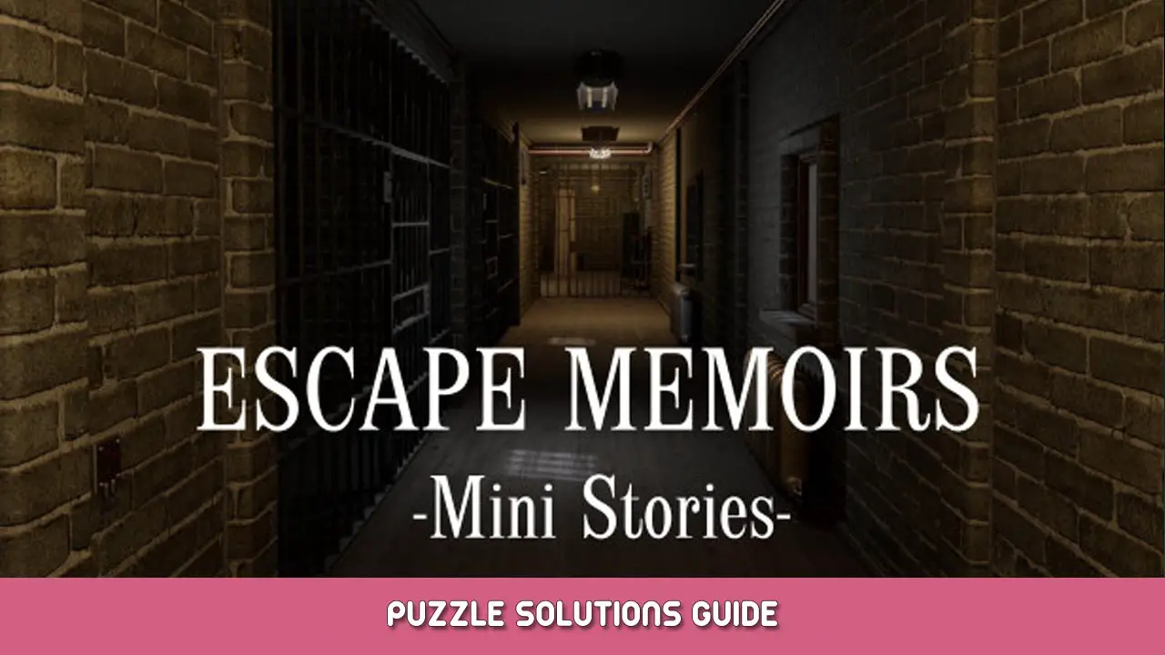 Escape Memoirs: Mini Stories Puzzle Solutions Guide