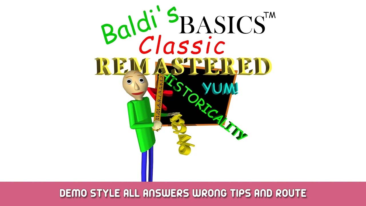 Guide) Baldi's Basics Classic Remastered: All Secret Endings