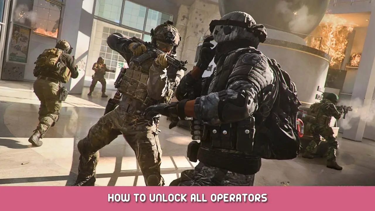 Call of Duty Modern Warfare II How to Unlock All Operators