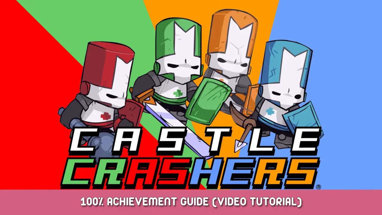 Castle Crashers 100% prestatiegids (videozelfstudie)