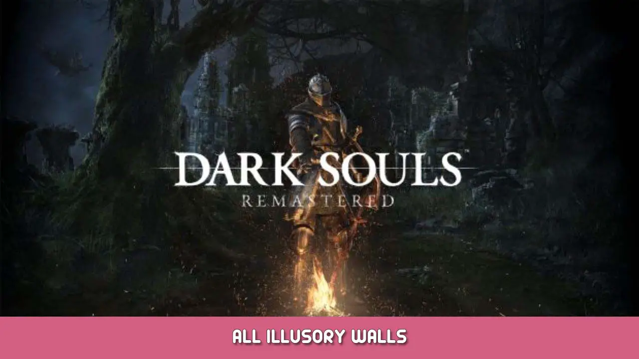 Dark Souls Remastered All Illusory Walls