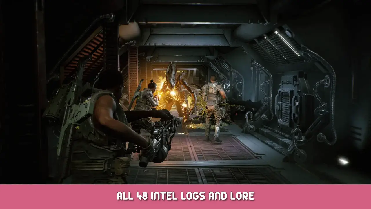Aliens Fireteam Elite – All 48 Intel Logs and Lore
