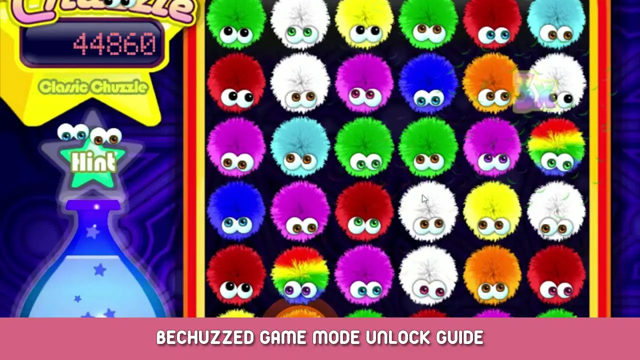 Chuzzle Deluxe – BeChuzzed Game Mode Unlock Guide