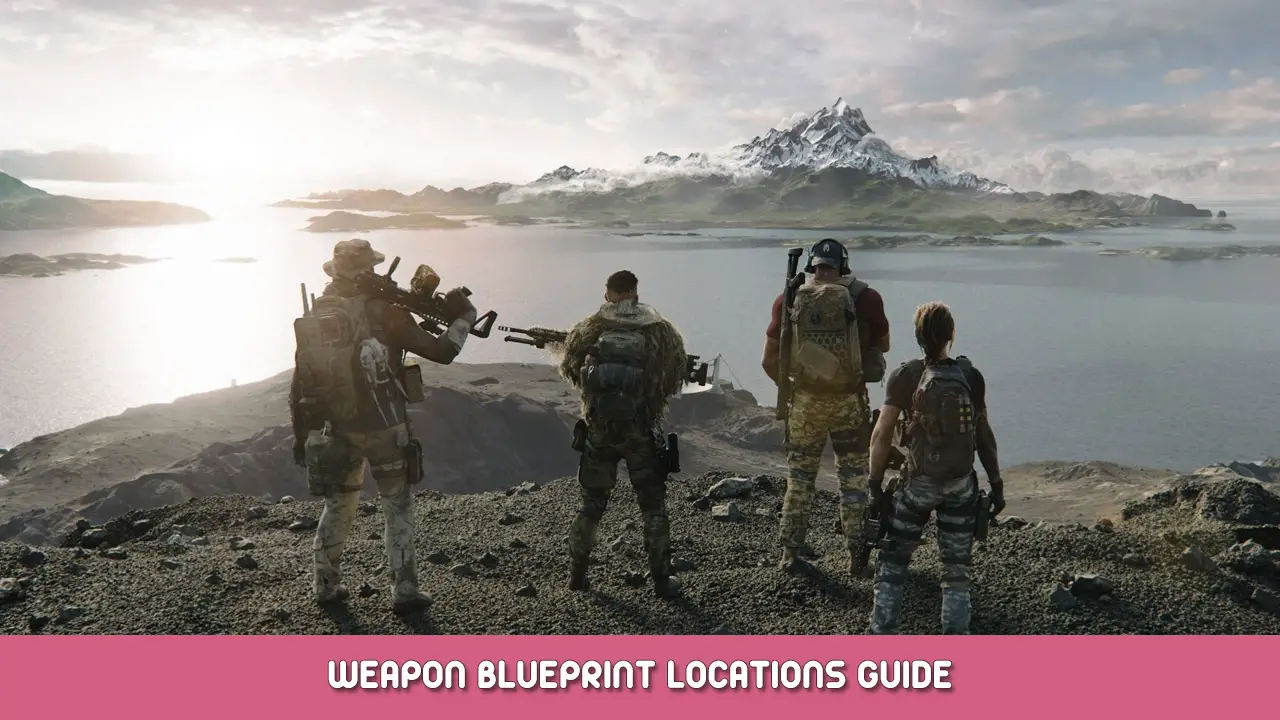 Ghost Recon Breakpoint – Weapon Blueprint Locations Guide