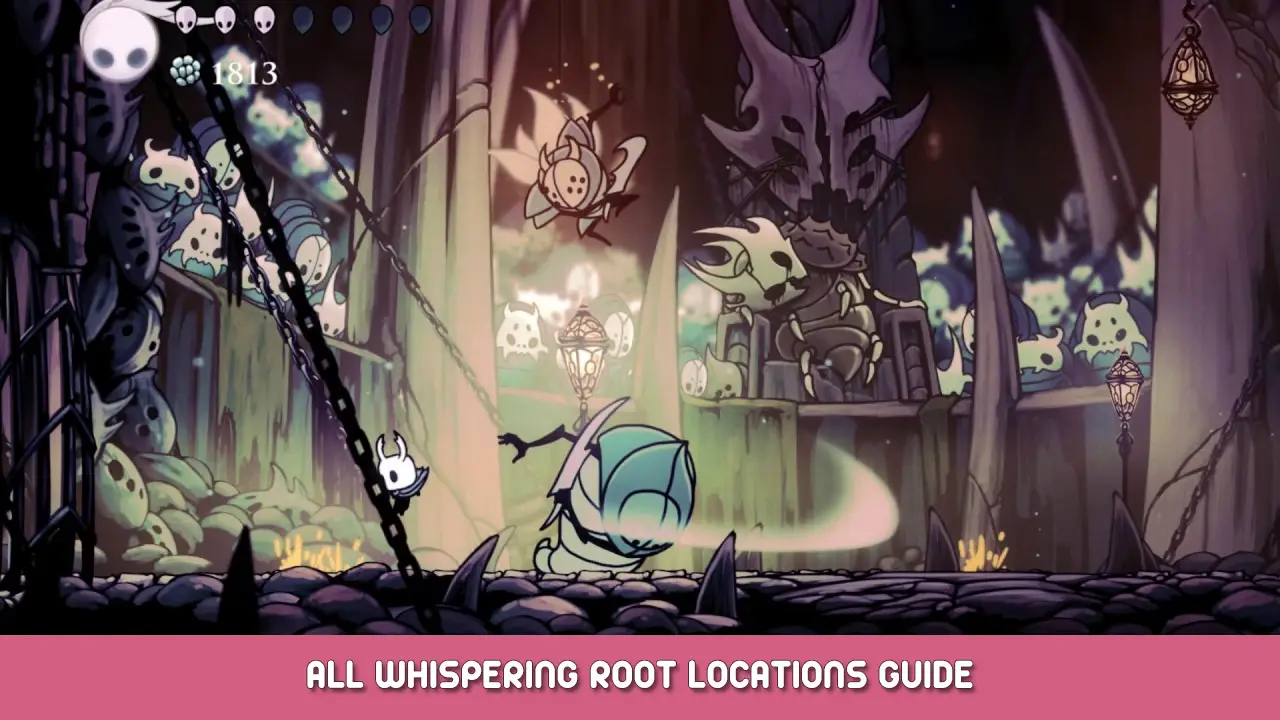 Hollow Knight – All Whispering Root Locations Guide