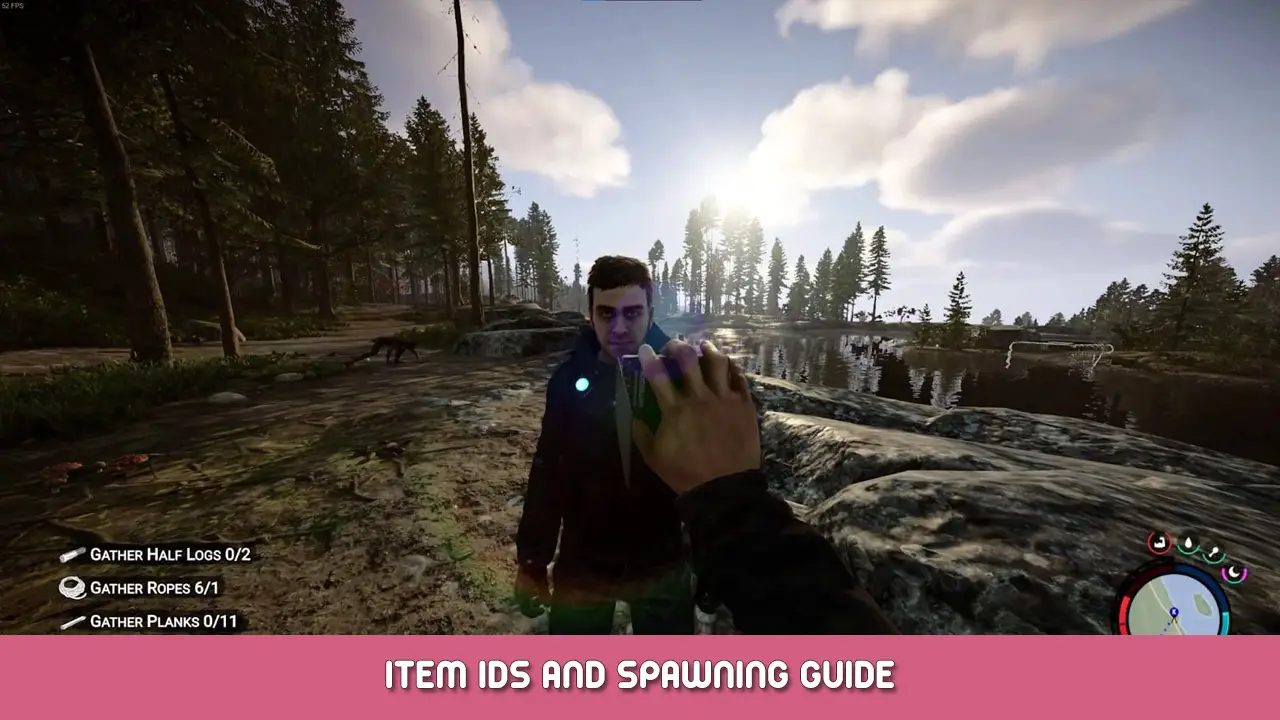 All Sons of the Forest item IDs and spawning items explained