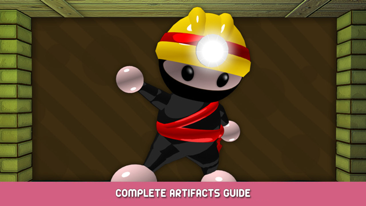 Super Ninja Miner - دليل القطع الأثرية الكامل
