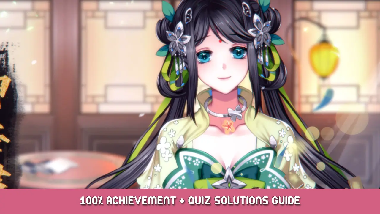Yihongyuan 100% Achievement + Quiz Solutions Guide