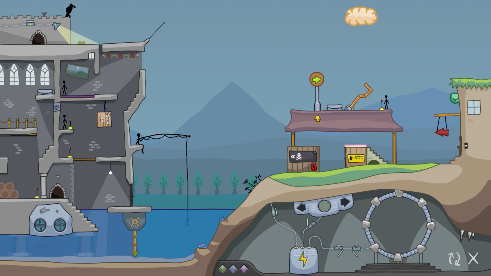 Screenshot of Hapland 2 after completing part 1