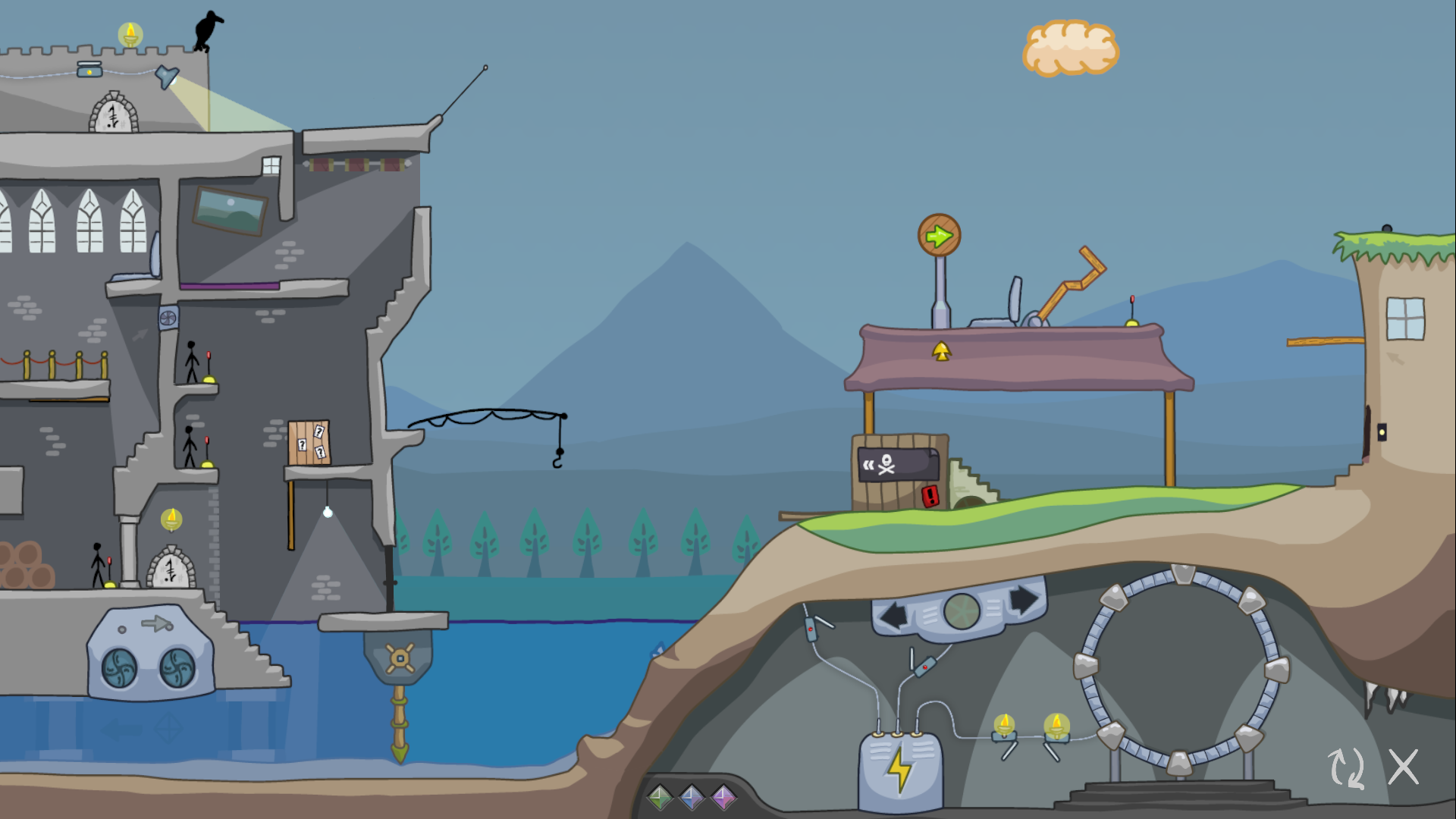 Screenshot of Hapland 2 after completing part 6