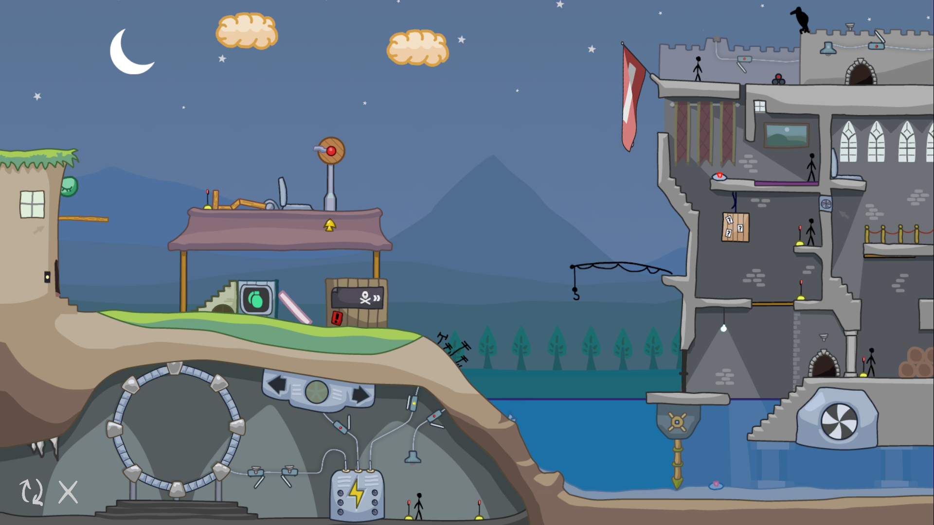 Screenshot of Hapland 2: Second Quest after completing this part